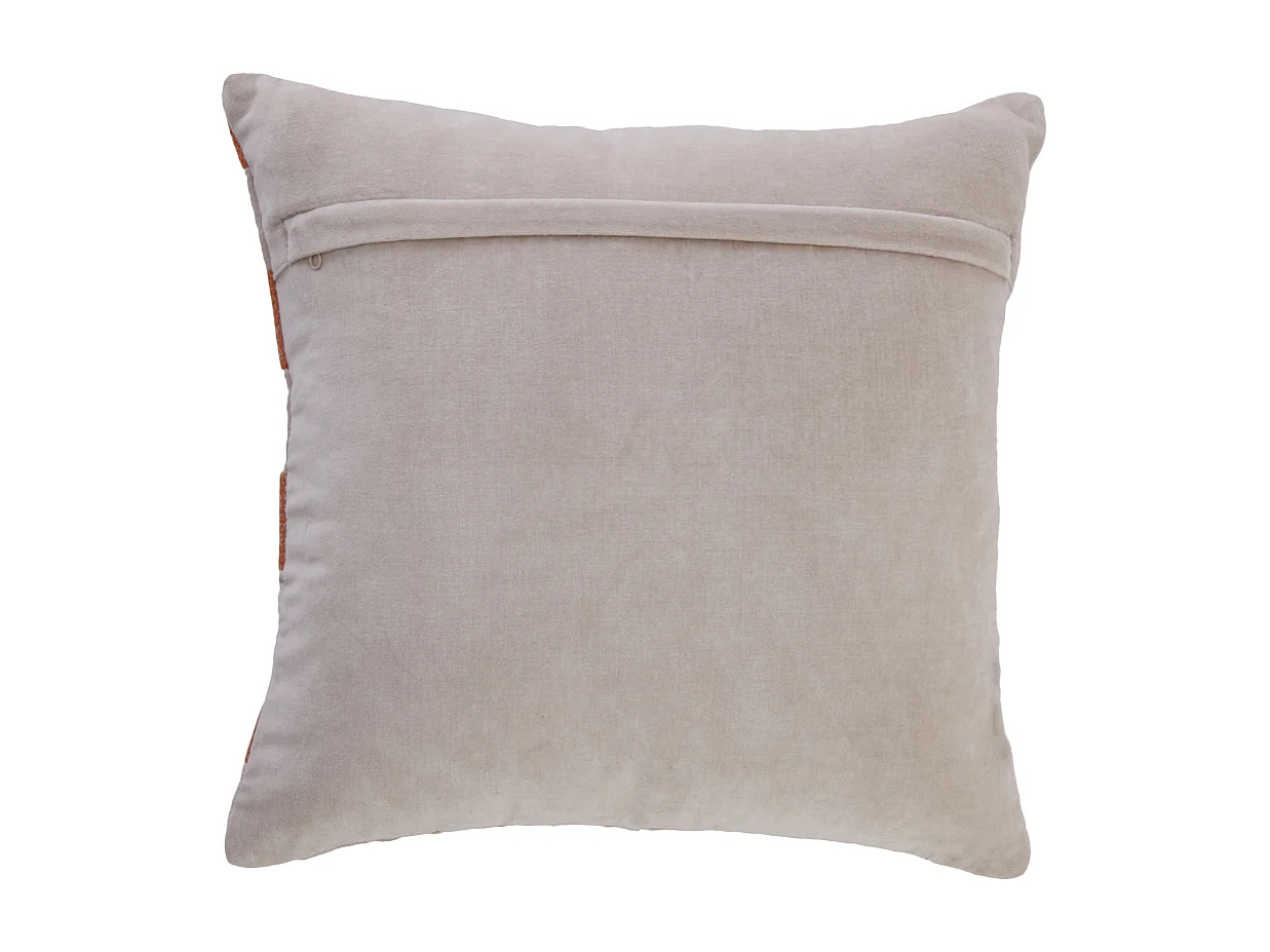 Coussin décoratif VILELA - Ø45x10 cm - Blanc