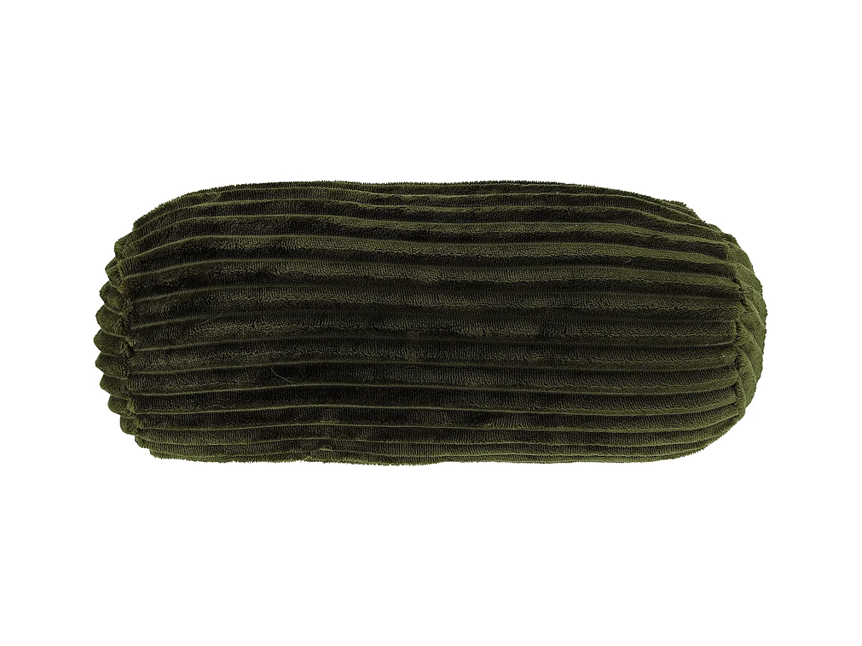 Coussin décoratif Dez Ø20x45cm - Vert Hiver