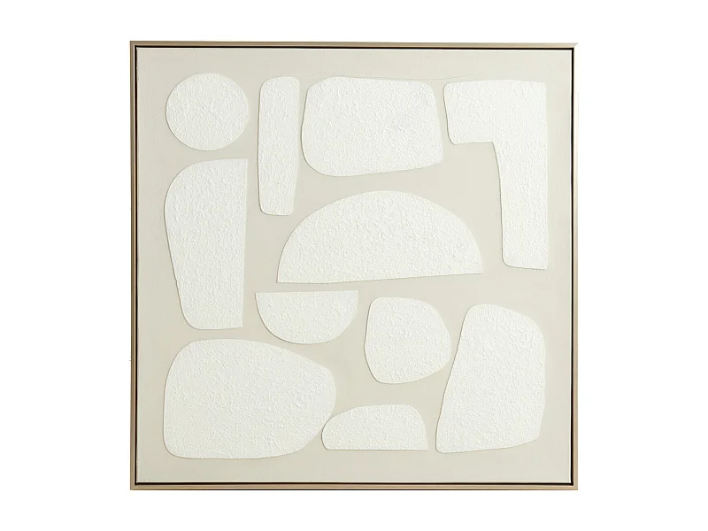 Ornament NIEVES - 80x3.5x80 cm - Bruin