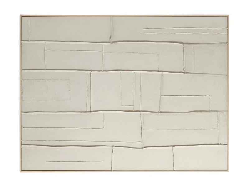 Ornement ALZEDO - 90x3,5x120 cm - Blanc