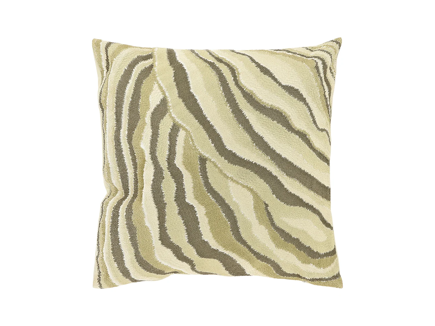 Coussin décoratif Ezra 45x45cm - Blanc Colombe