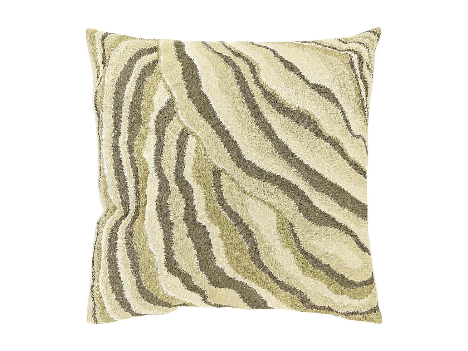 Coussin décoratif Ezra 45x45cm - Blanc Colombe