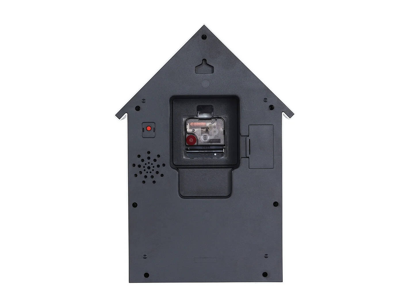 Wandklok Dog House - 9x24.9x27 cm - Grijs