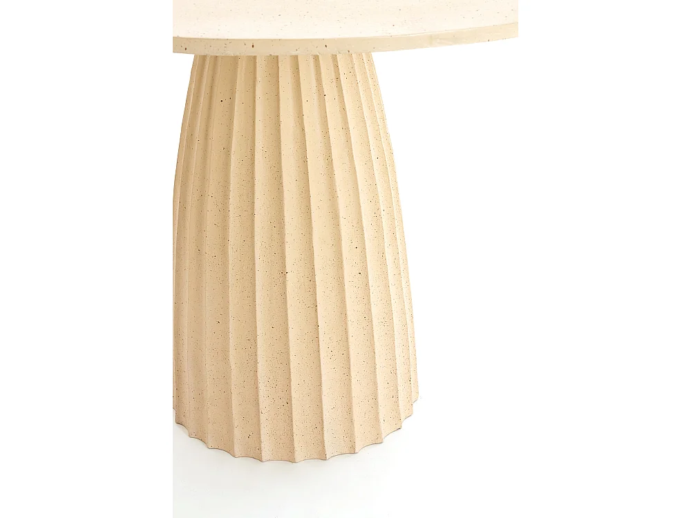 Table à manger VEGLIA - Ø120x78 cm - Marron