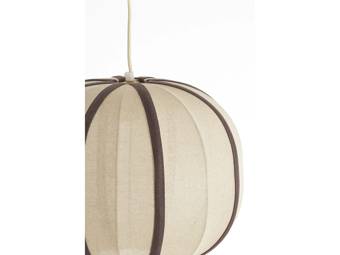 Hanglamp ESMIRIA - Ø40x30 cm - Bruin