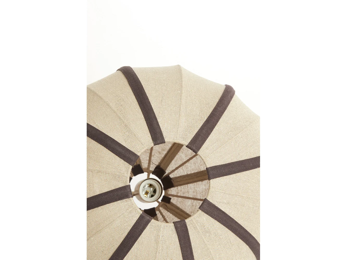 Hanglamp ESMIRIA - Ø40x30 cm - Bruin