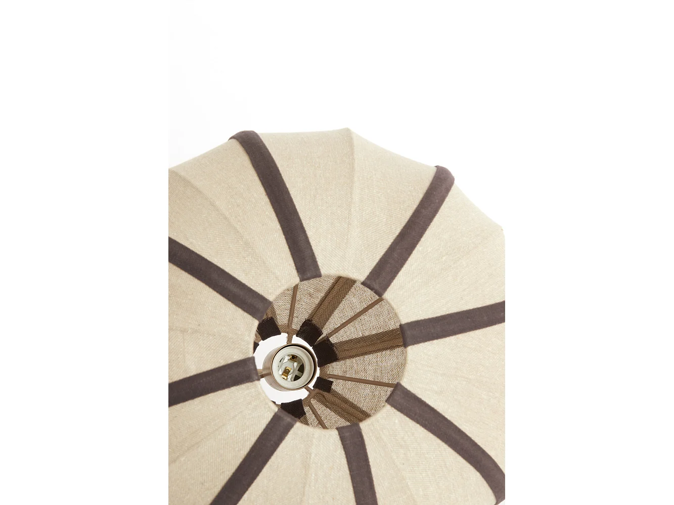 Hanglamp ESMIRIA - Ø40x30 cm - Bruin