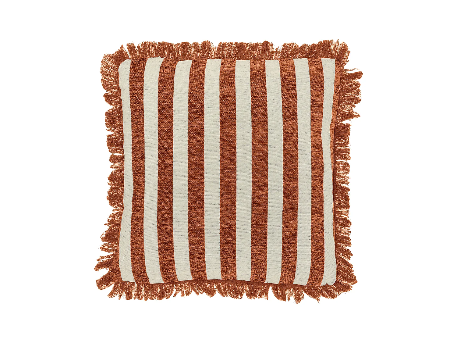 Coussin décoratif Tess 45x45cm - Flamme Orange