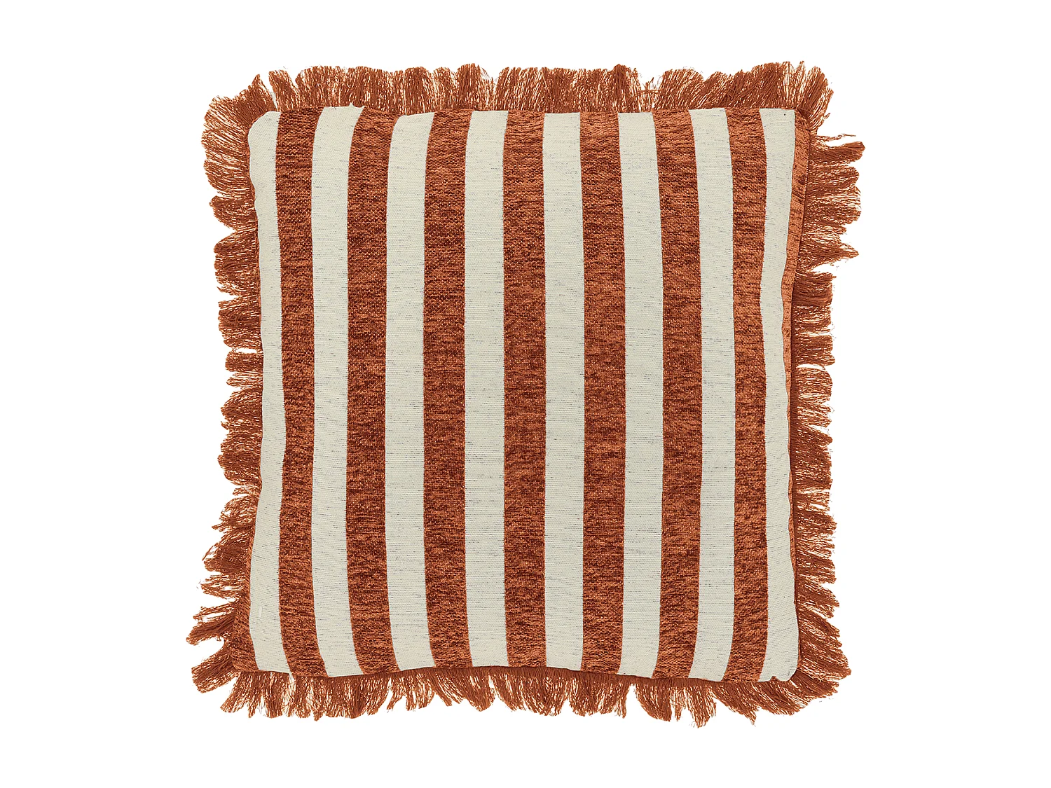 Coussin décoratif Tess 45x45cm - Flamme Orange