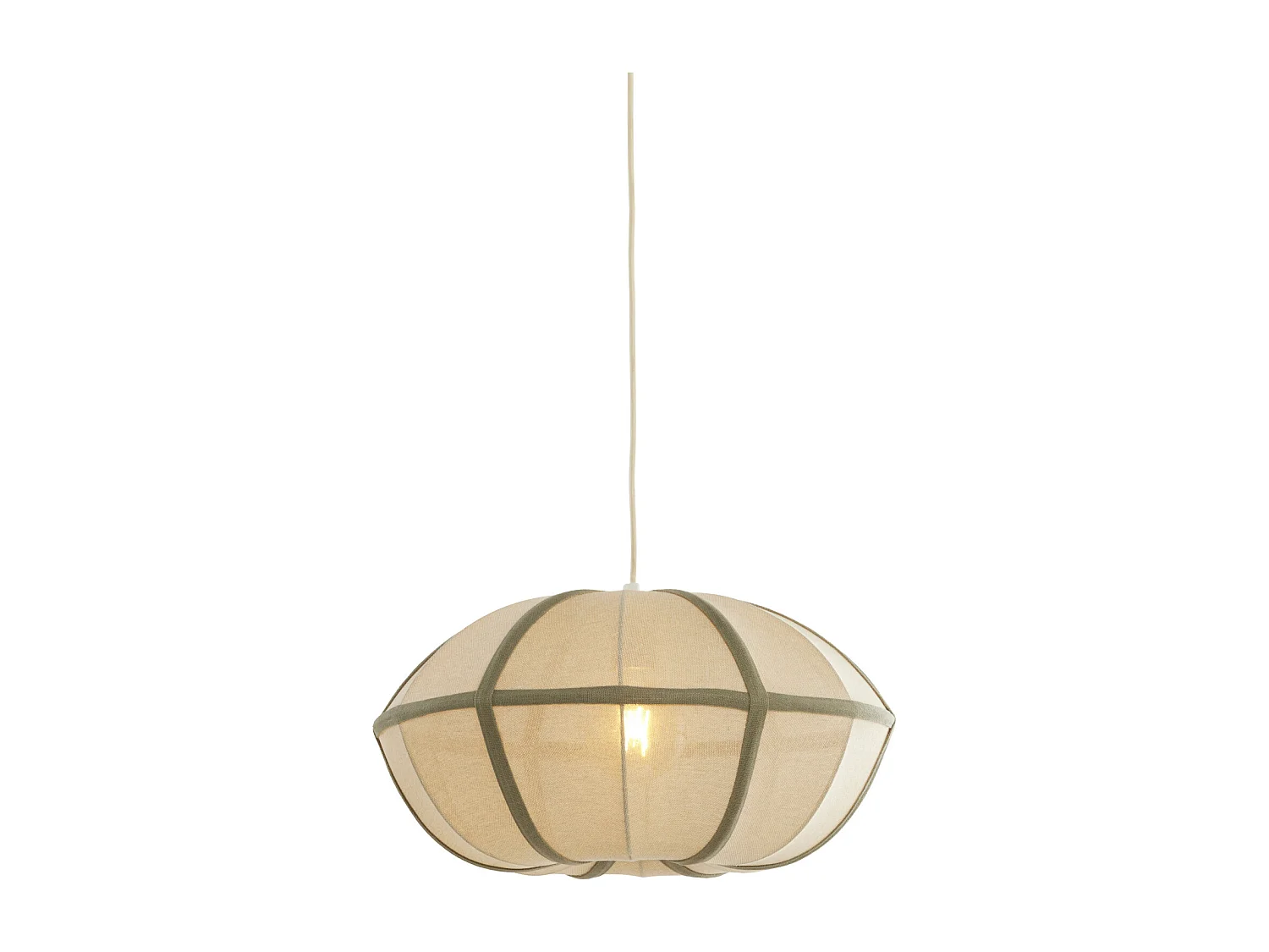 Suspension MIRELYS - Ø49x25 cm - Marron