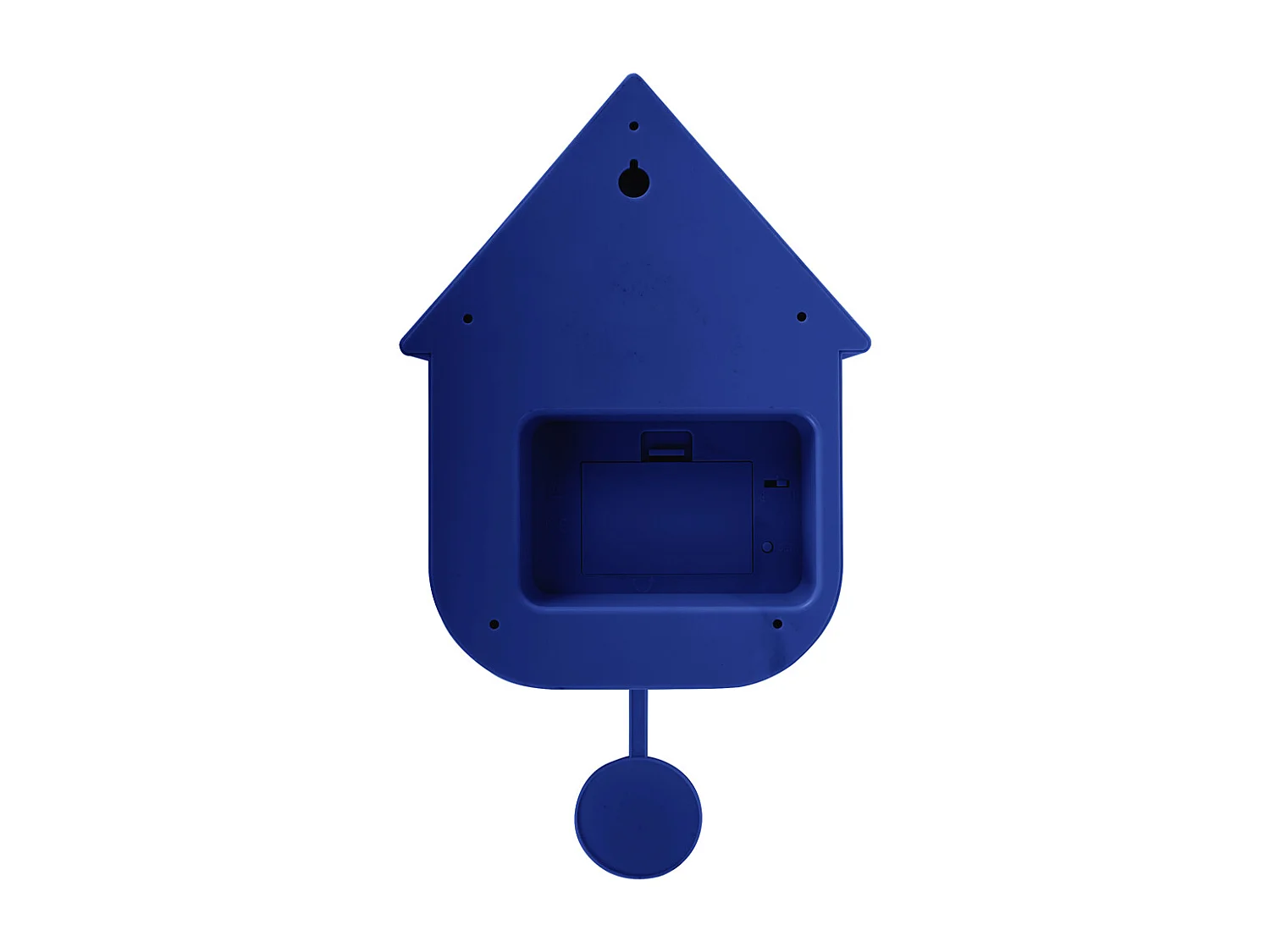 Reloj de pared de cuco moderno - Azul cobalto