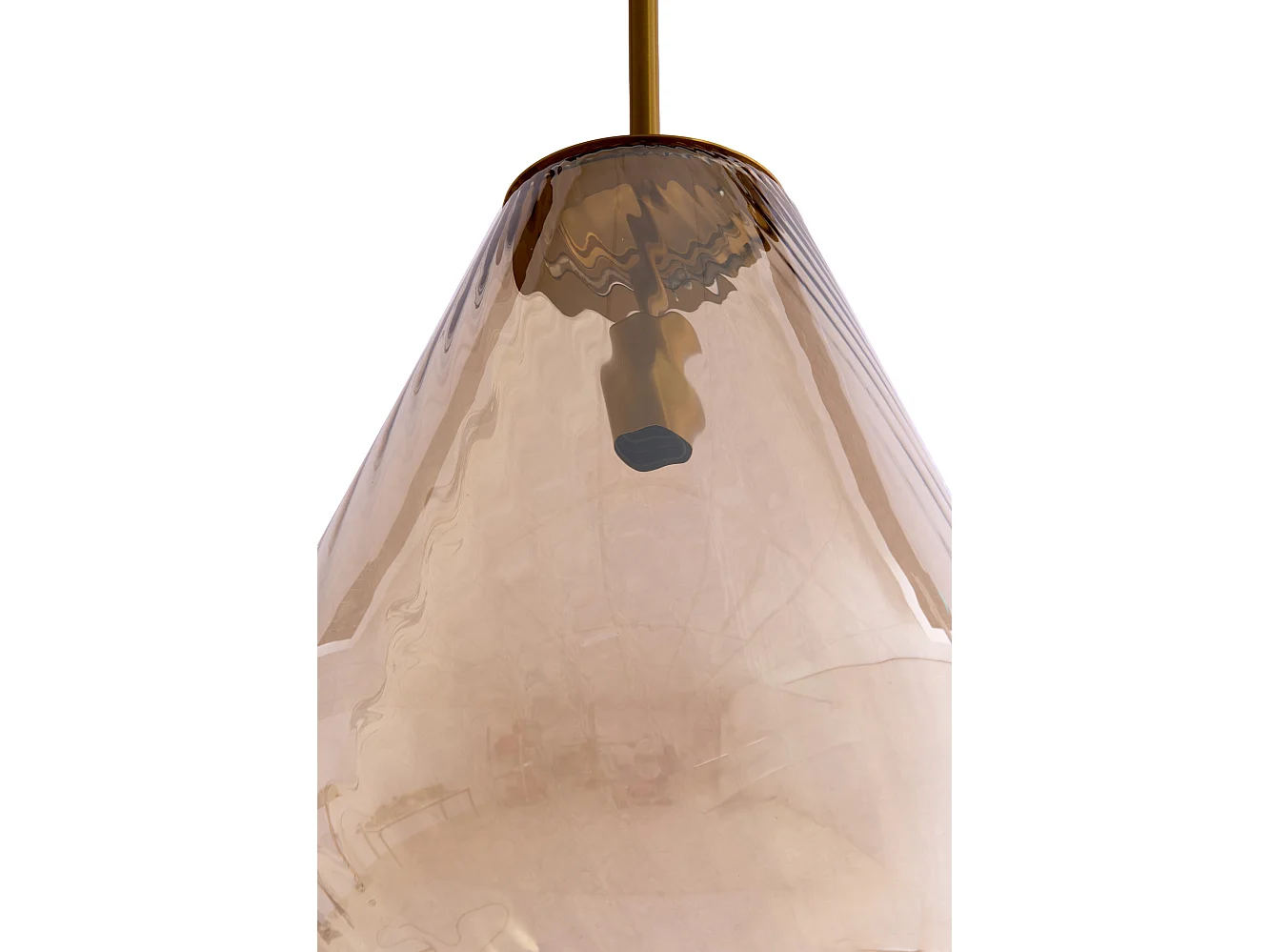 Suspension LEONA - Ø25x32 cm - Bronze