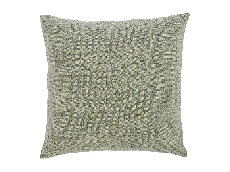 Coussin décoratif DAYTON - Ø45x10 cm - Vert