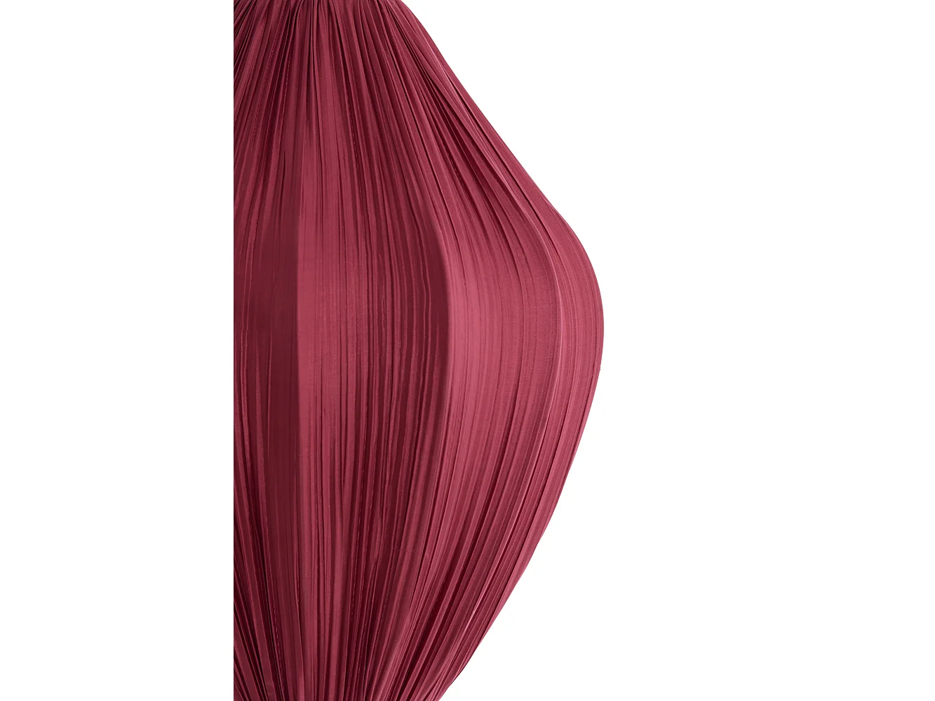 Hanglamp VERITA - Ø47x55 cm - Rood