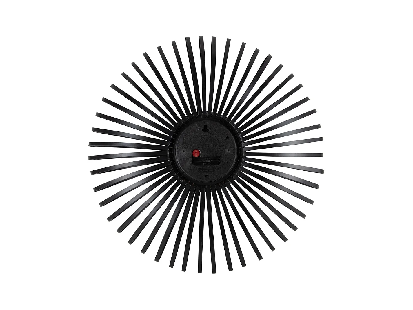 Horloge murale Polo - 48x7,8x48 cm - Noir