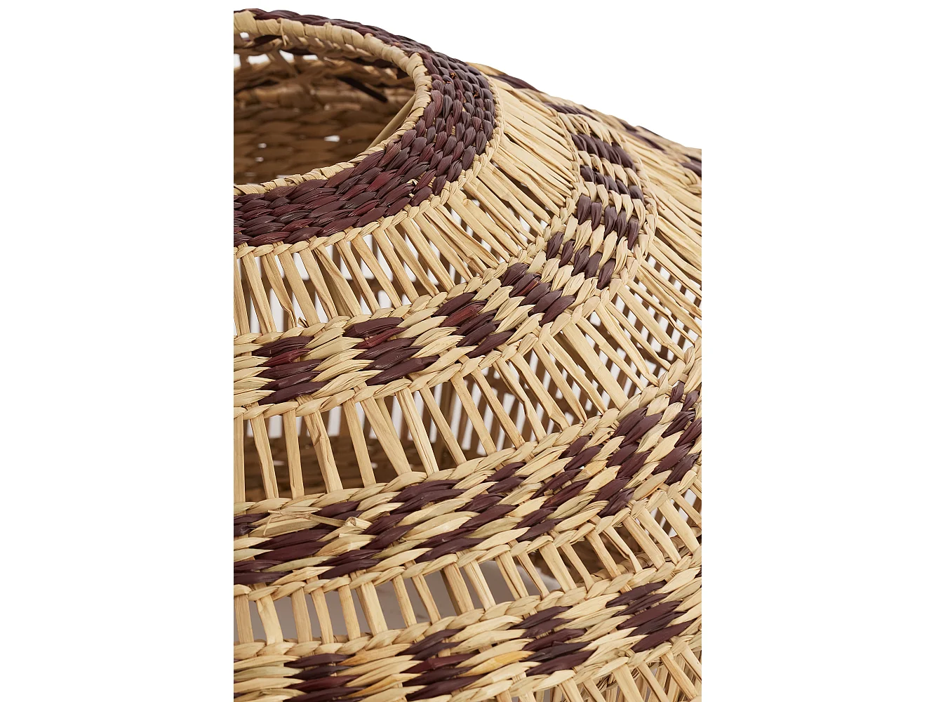 Suspension OWANA - Ø64x26 cm - Marron