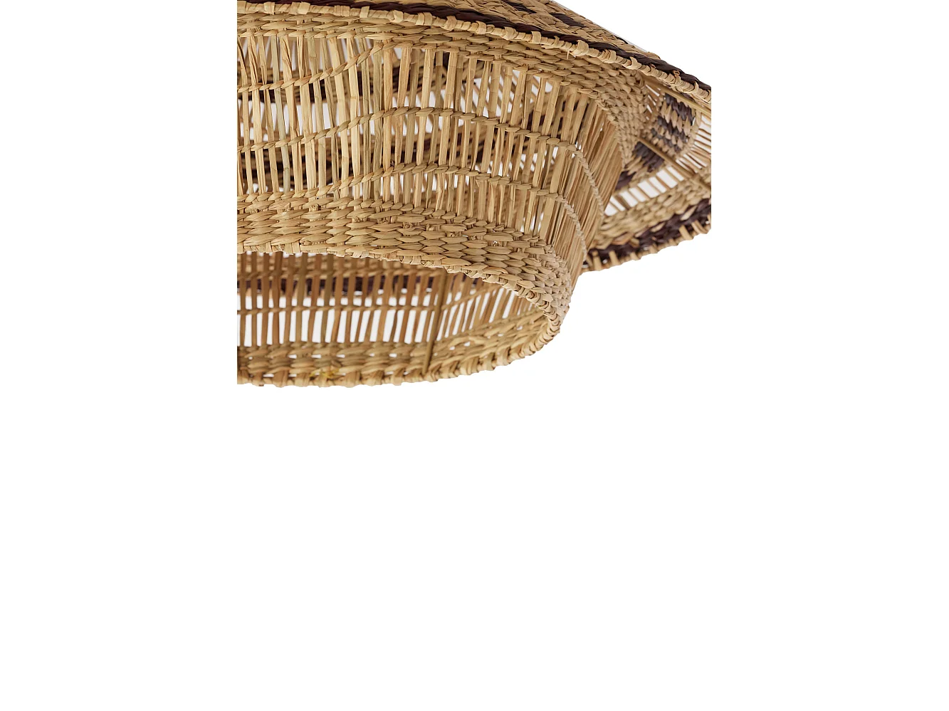 Suspension OWANA - Ø64x26 cm - Marron