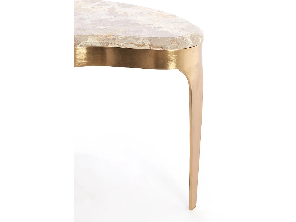 Table basse GIULIO - 51x33x36 cm - Marron