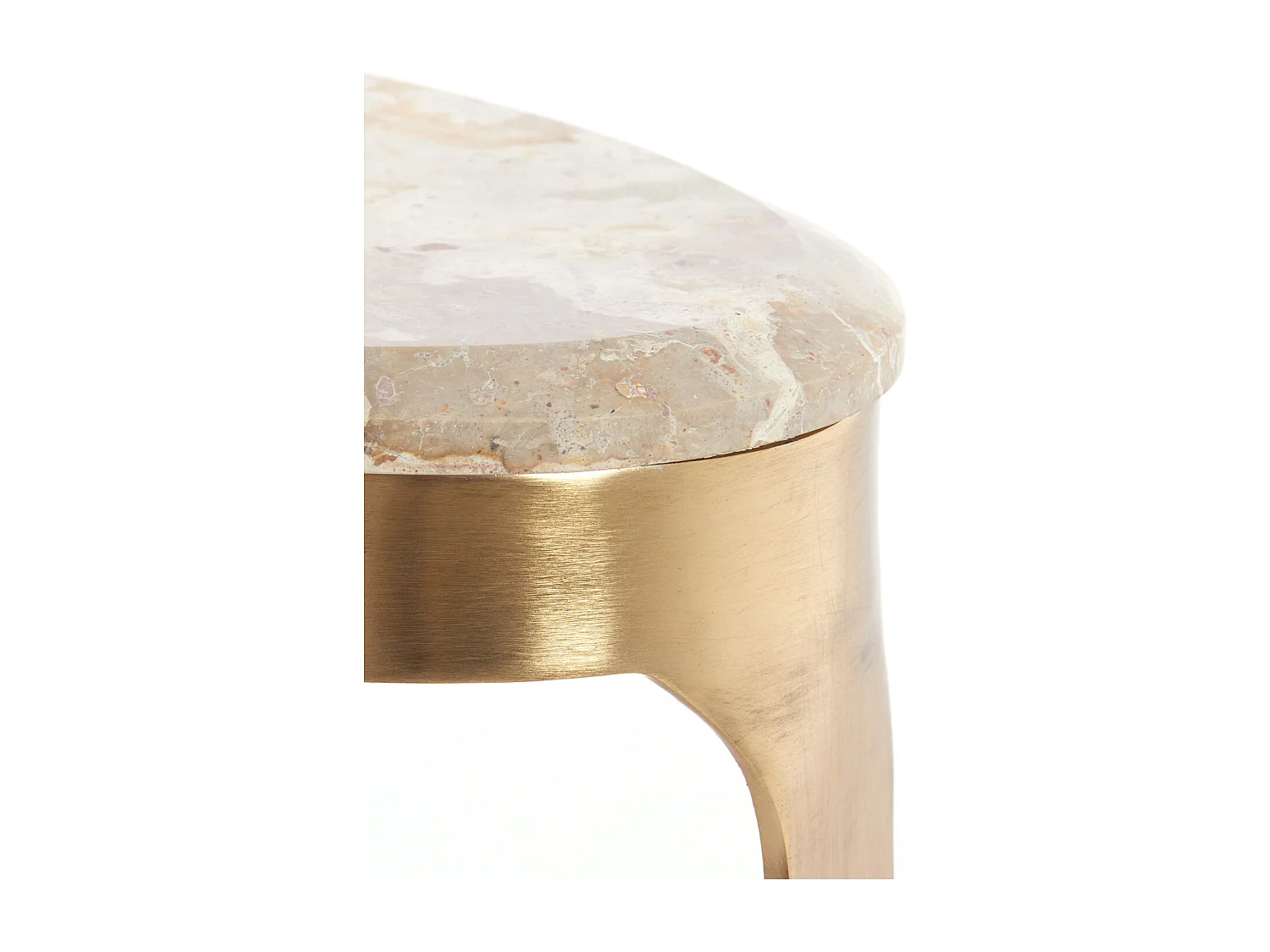 Table basse GIULIO - 51x33x36 cm - Marron