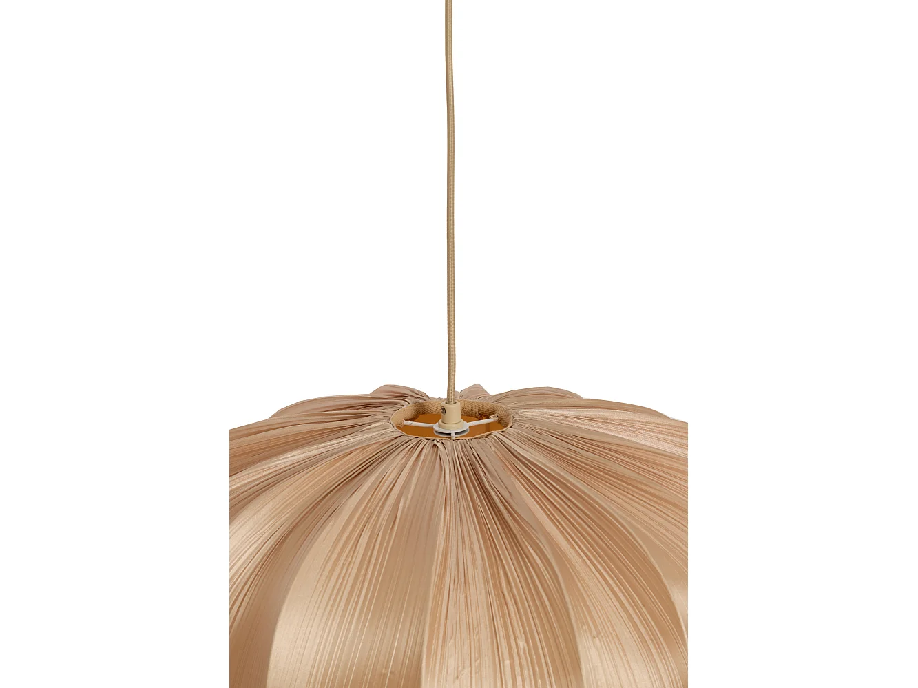 Suspension SAVINA - Ø40x30 cm - Blanc