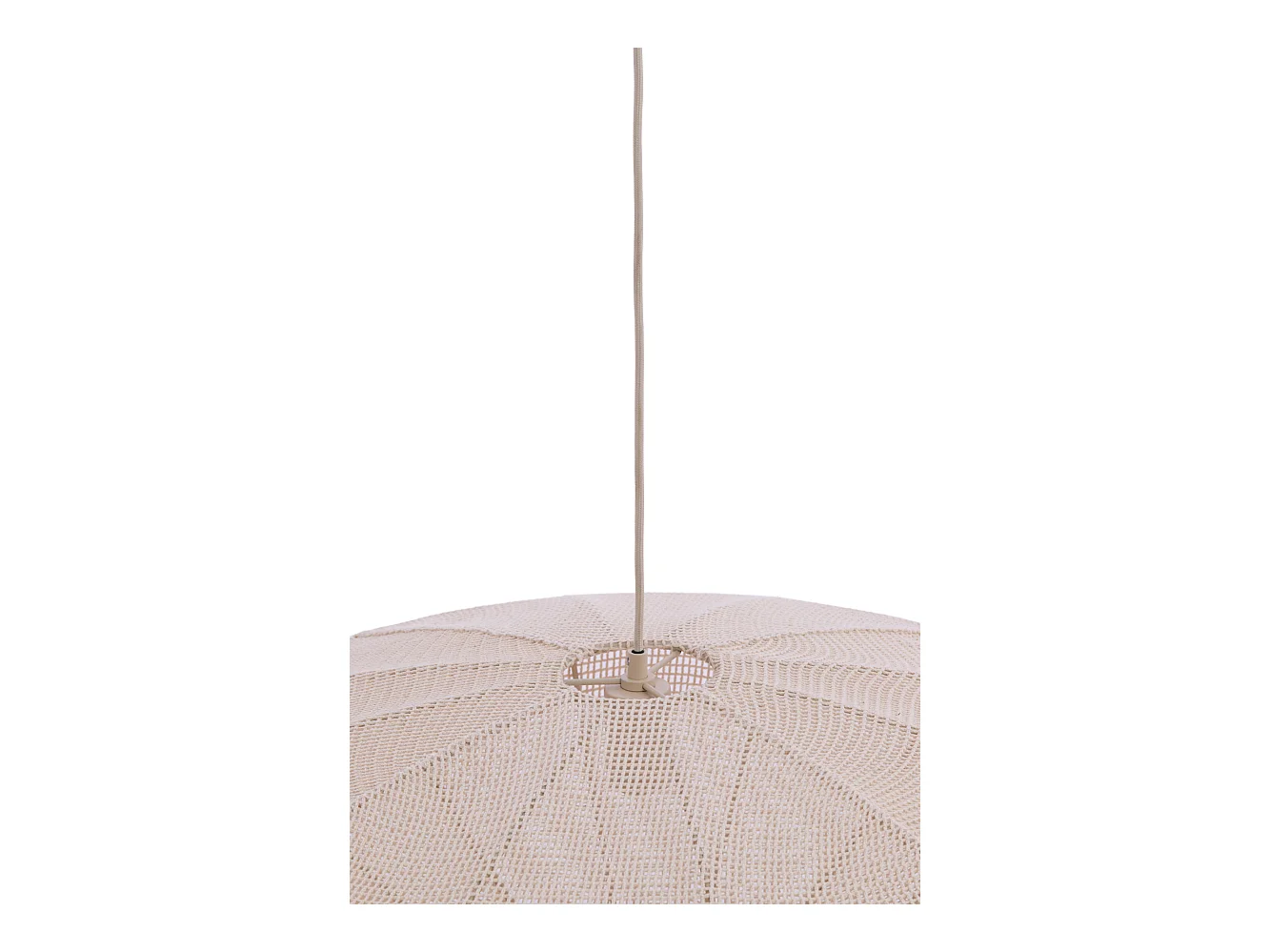 Suspension SATILLA - Ø50x23 cm - Blanc