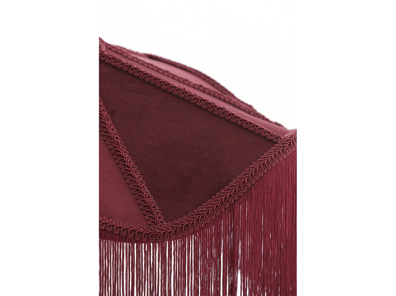 Suspension Tiffany - Ø40x26 cm - Rouge