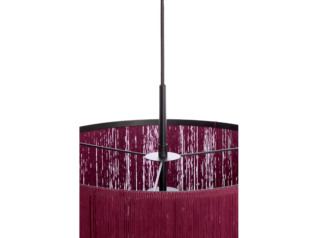 Suspension MALAIKA - Ø45x50 cm - Violet