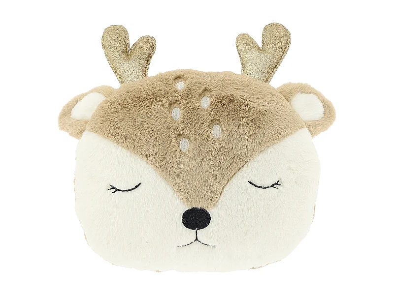 Coussin décoratif Renne 35x30cm - Multicolore