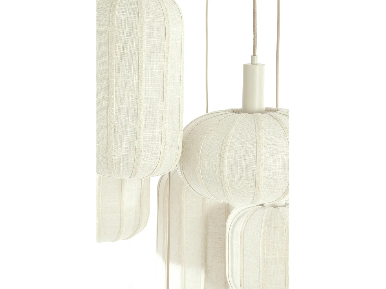 Suspension TUFIA - Ø53x34 cm - Blanc
