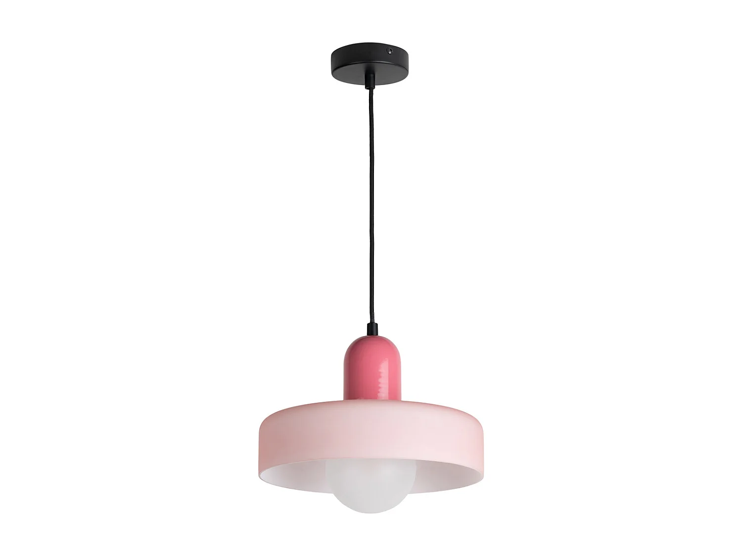 Lampe à Suspension Opaco Grato - 25x25x23 cm - Rose