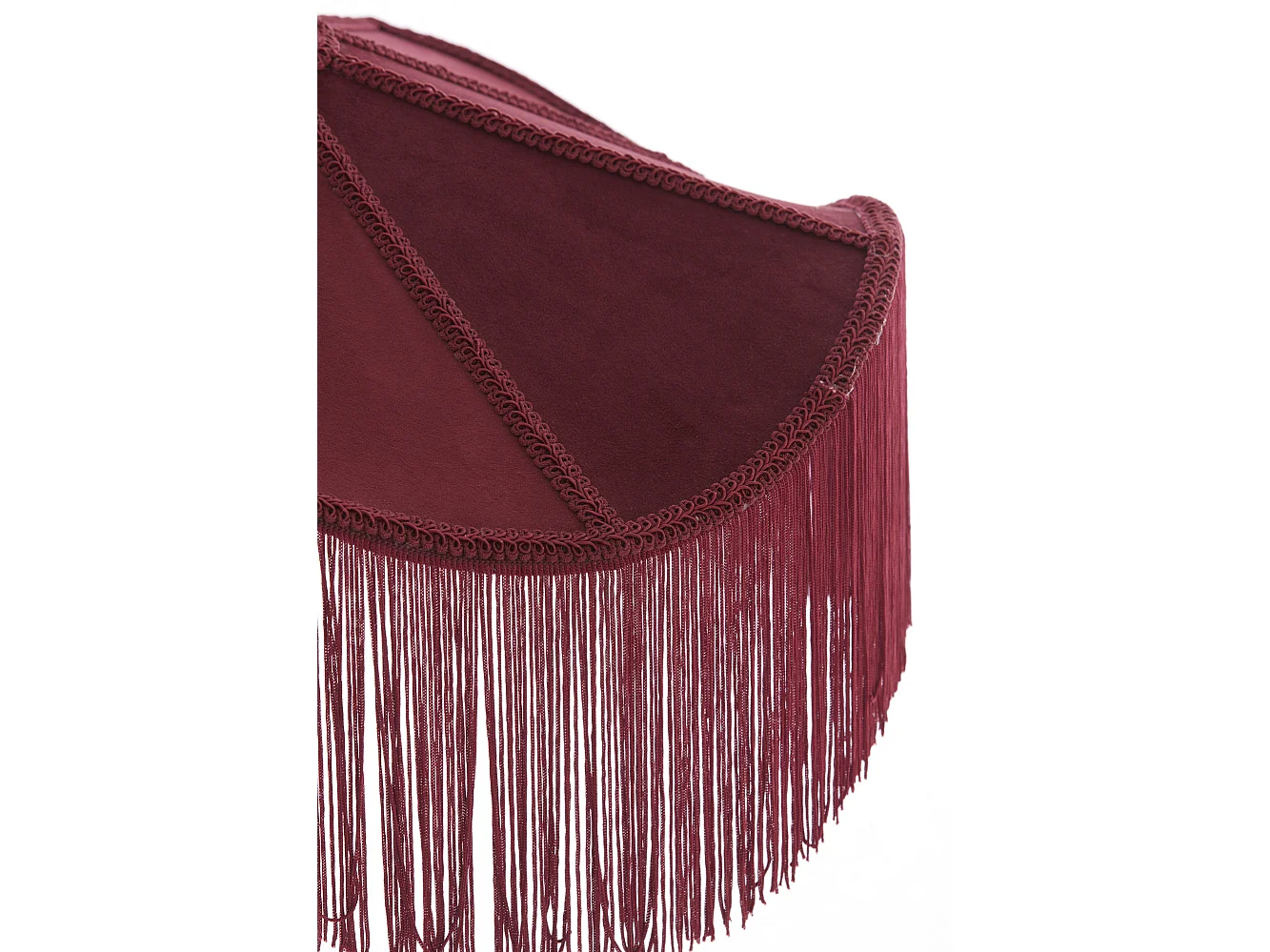 Hanglamp TIFFANY - Ø50x28 cm - Rood