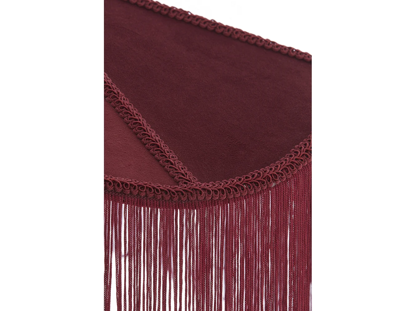 Suspension TIFFANY - Ø50x28 cm - Rouge