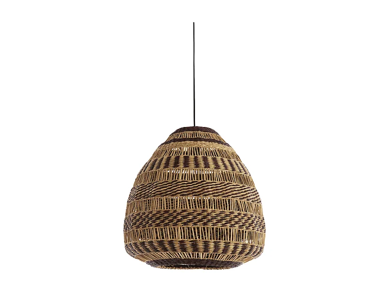 Suspension SOLUNA - Ø56x55 cm - Marron