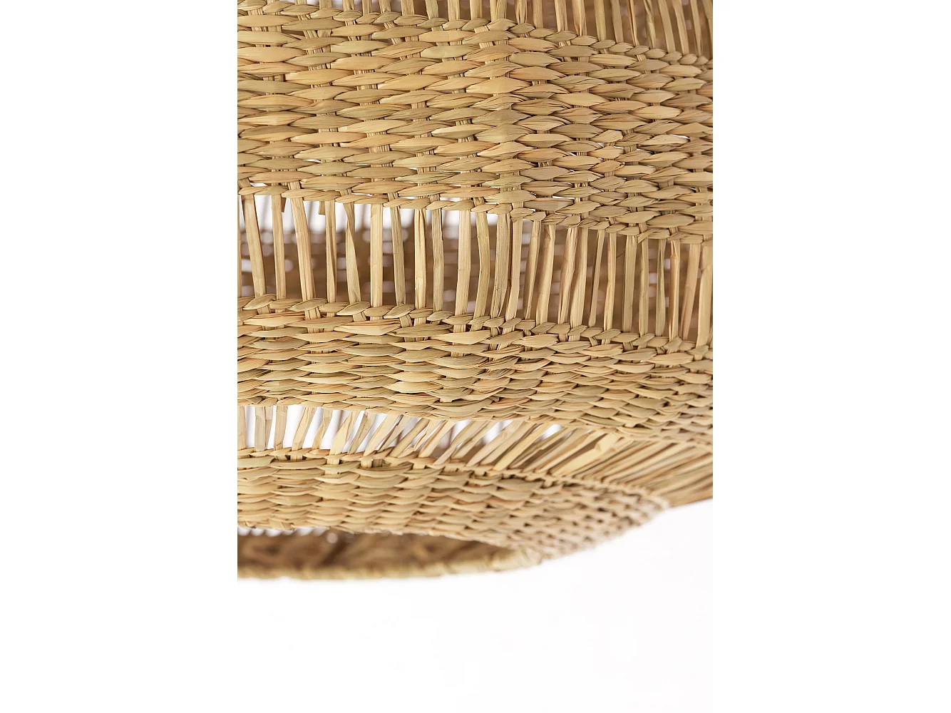 Hanglamp SOLUNA - Ø47x46 cm - Bruin