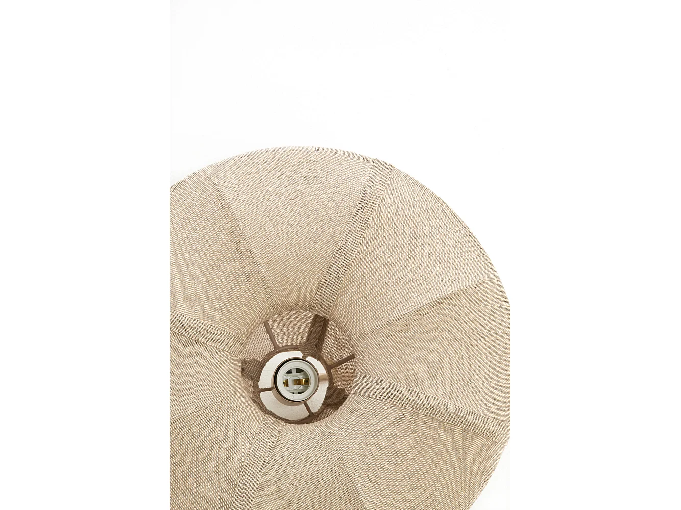 Suspension IRAVELLE - Ø40x21 cm - Marron