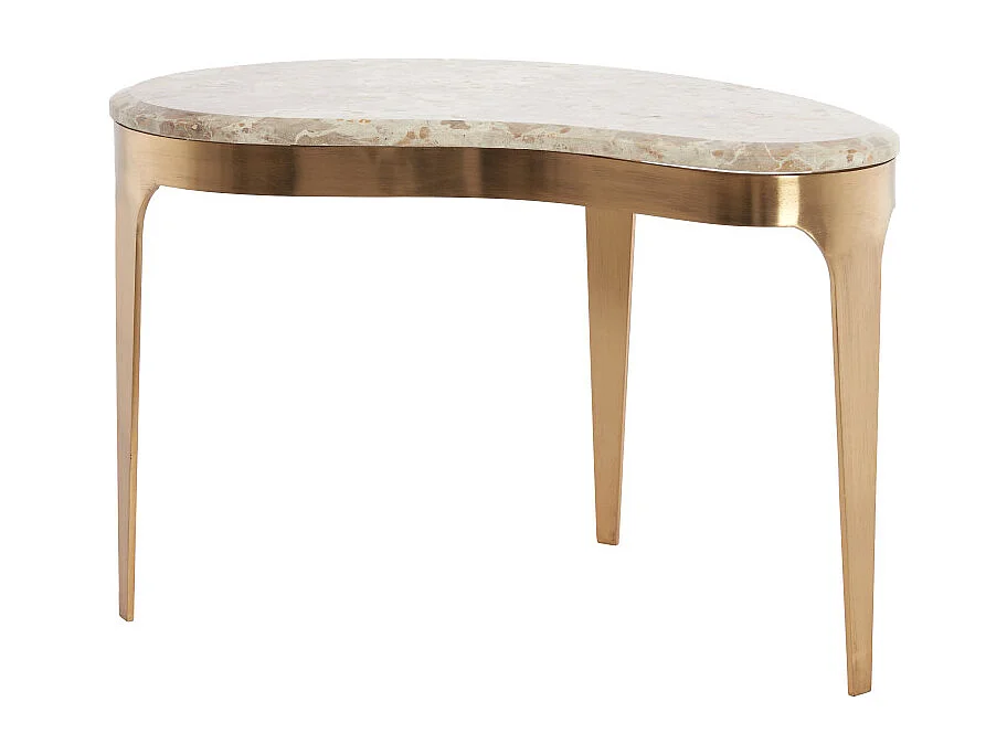 Table basse GIULIO - 65x39x41 cm - Marron