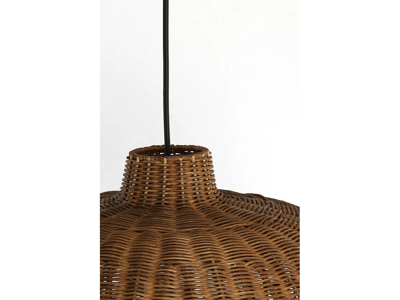 Suspension MELZOR - Ø55x40,5 cm - Marron