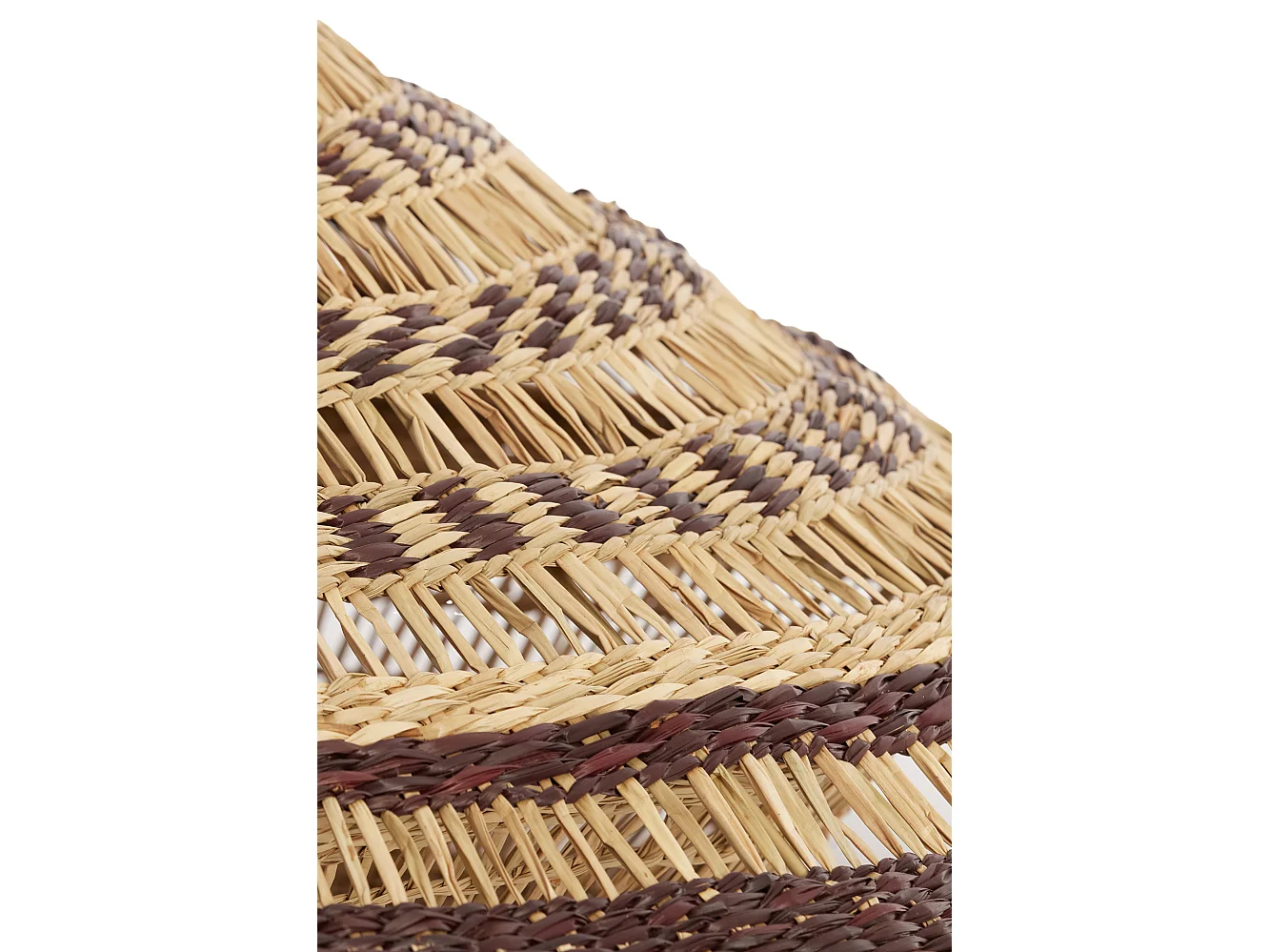 Suspension OWANA - Ø80x30 cm - Marron