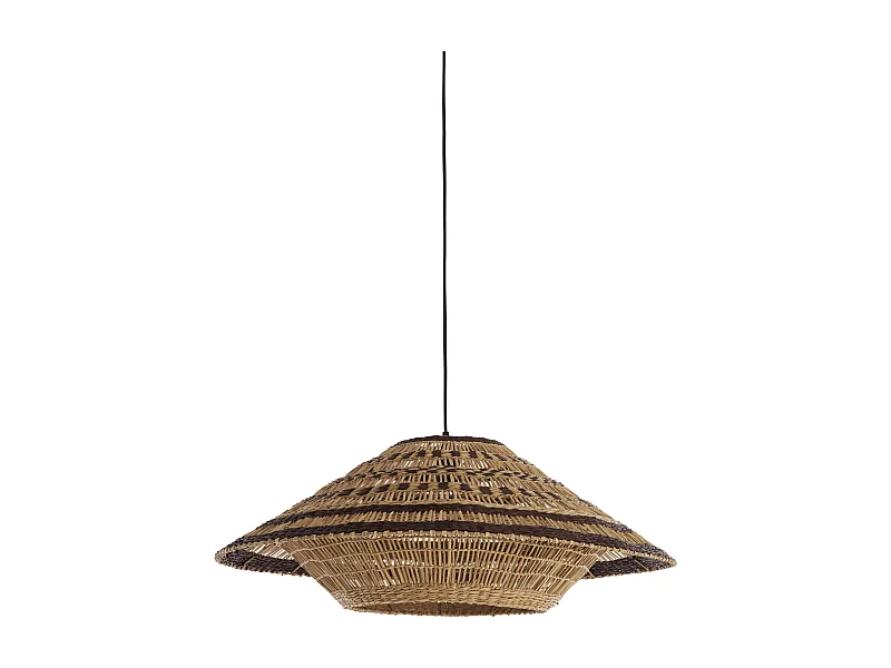 Suspension OWANA - Ø80x30 cm - Marron