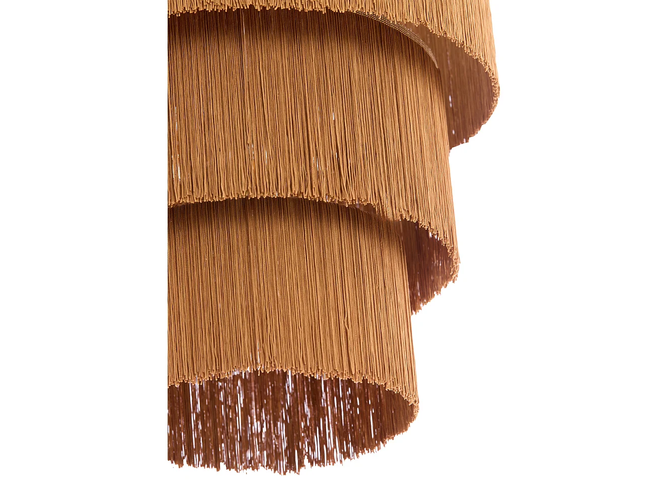 Suspension MALAIKA - Ø45x50 cm - Marron