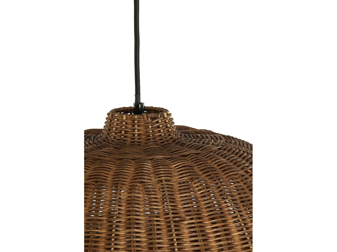 Suspension MELZOR - Ø45x32 cm - Marron