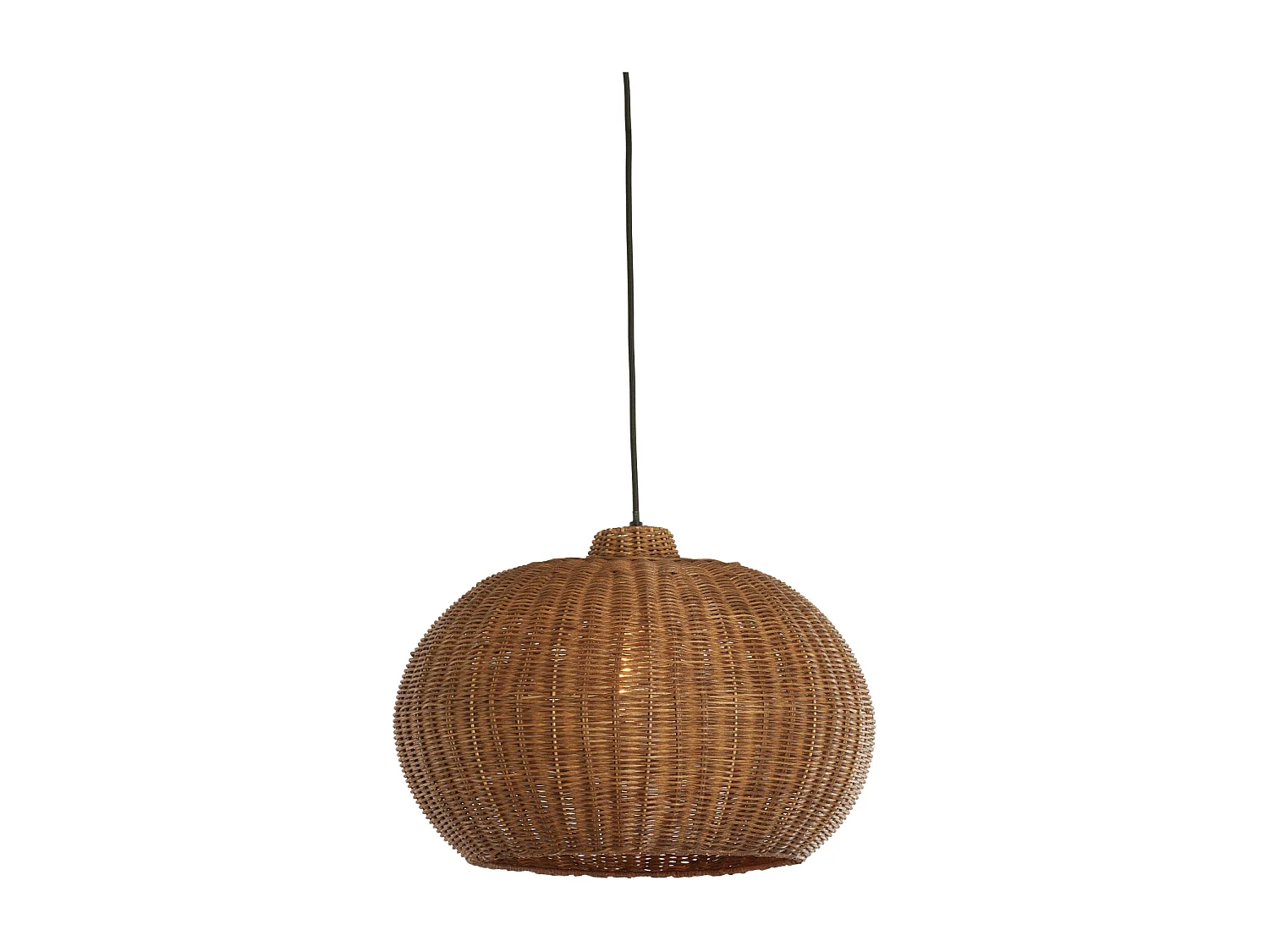 Suspension MELZOR - Ø45x32 cm - Marron