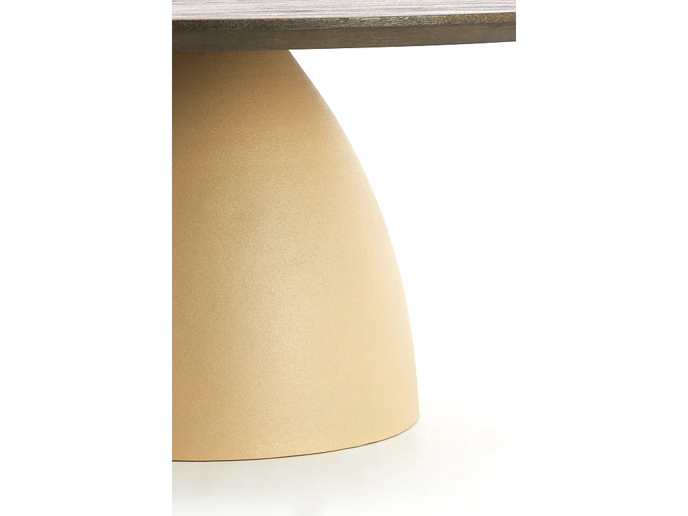 Table basse OCANA - Ø80x40 cm - Marron