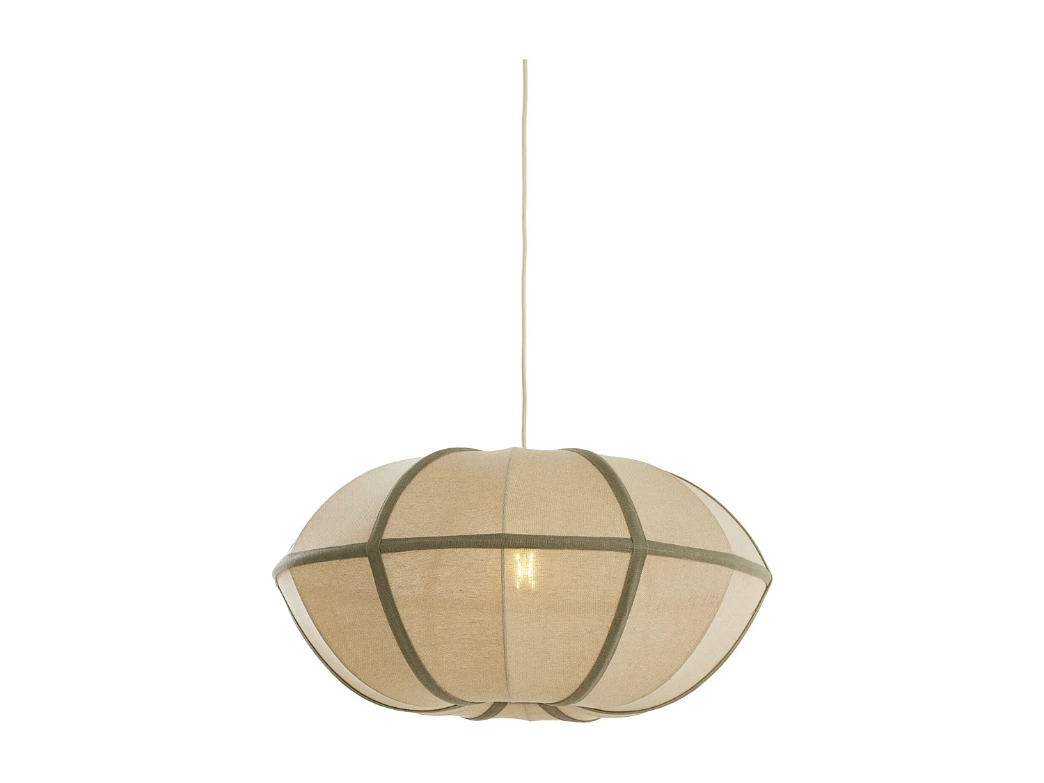 Suspension MIRELYS - Ø61x30 cm - Marron