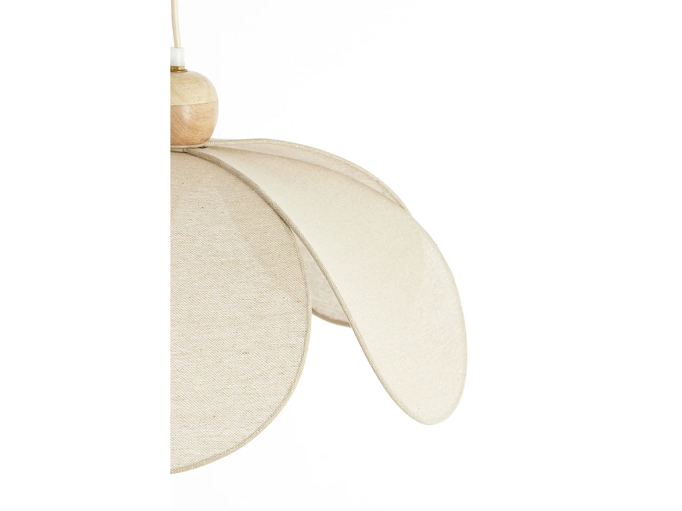 Suspension LAVRIRIA - Ø50x28 cm - Marron