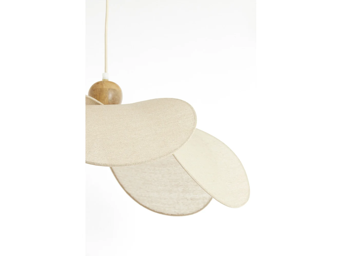 Suspension LAVRIRIA - Ø50x28 cm - Marron