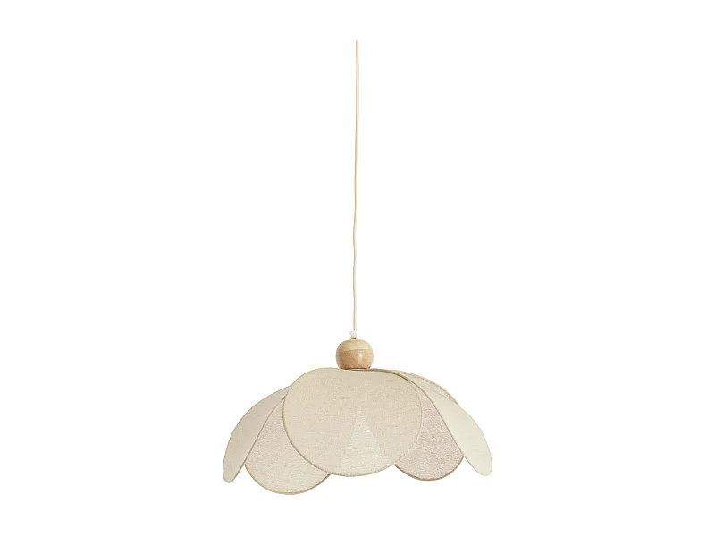 Hanglamp LAVRIRIA - Ø50x28 cm - Bruin