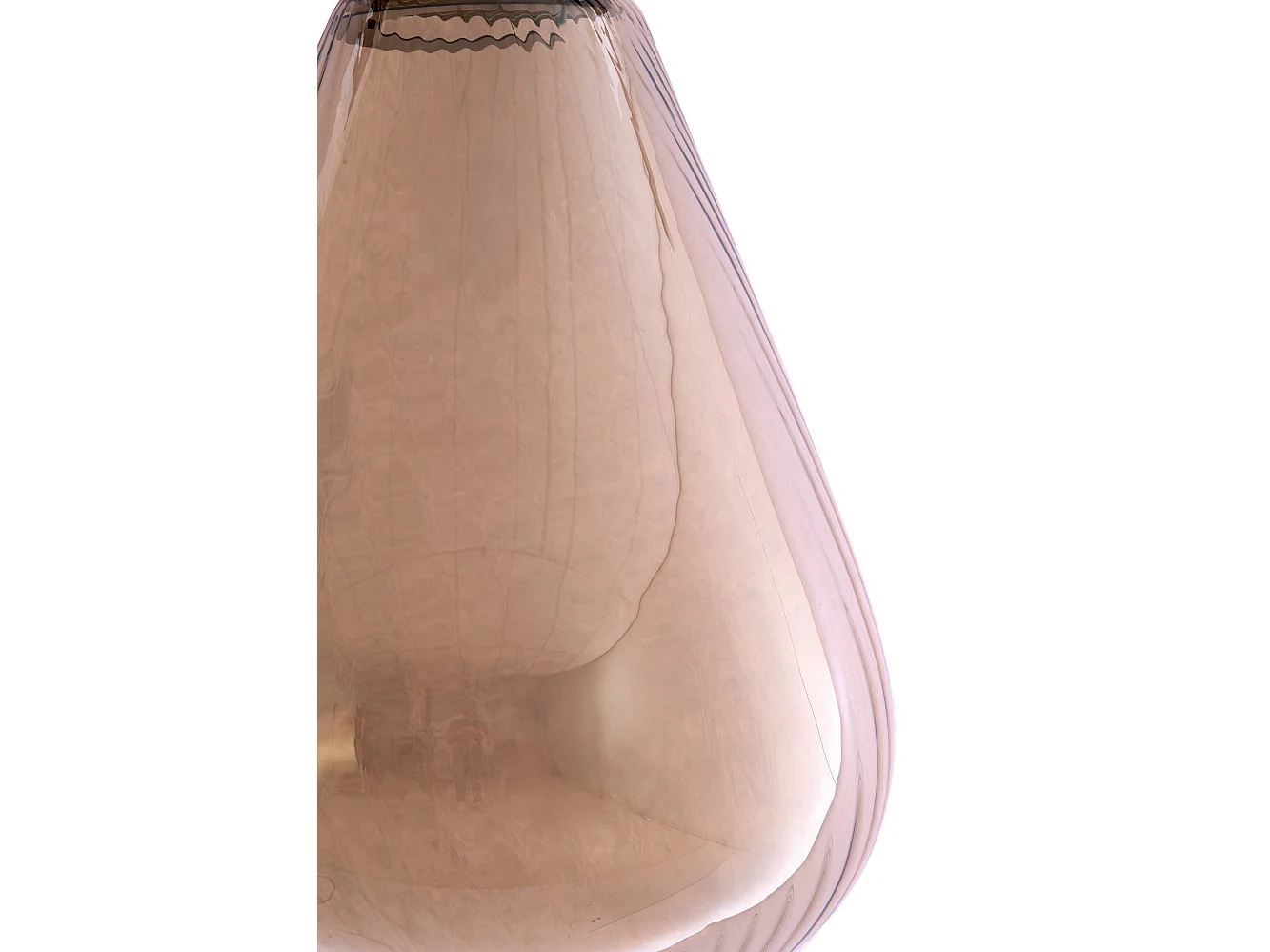 Suspension LEONA - Ø33x43 cm - Bronze