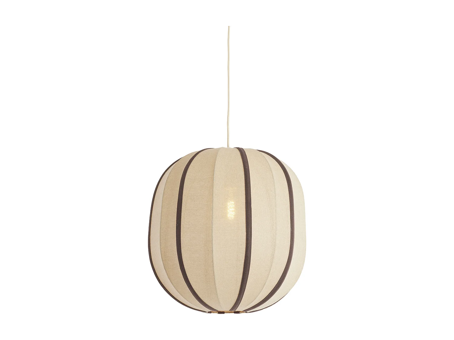 Suspension ESMIRIA - Ø51x48 cm - Marron