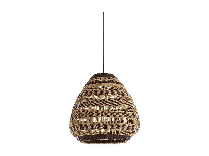 Suspension SOLUNA - Ø47x46 cm - Marron